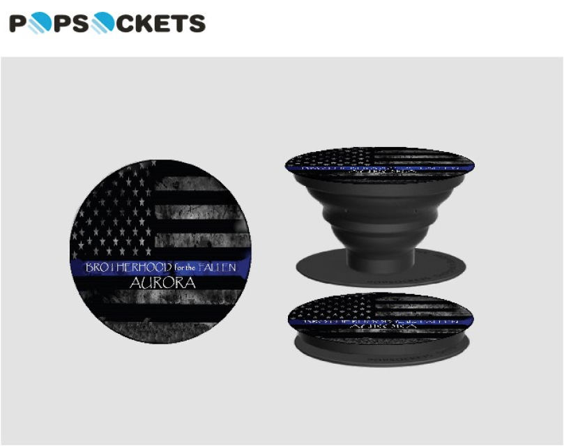 Thin Blue Line Flag Popsocket